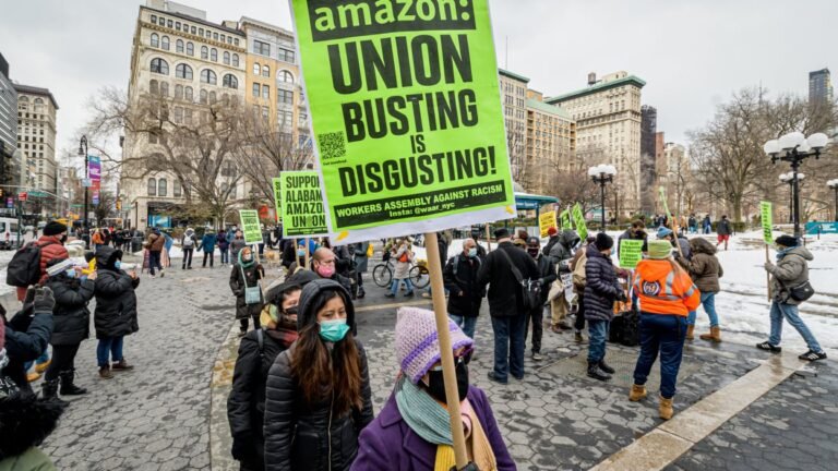 That trending #BoycottAmazon hashtag is led by consumers, not the union